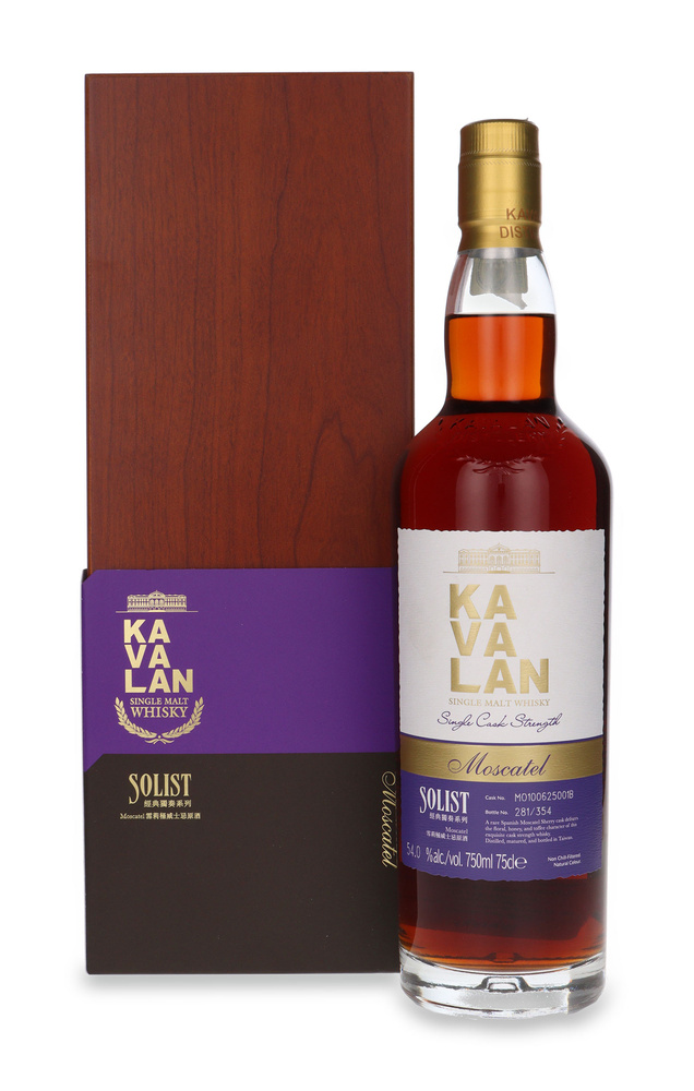 Kavalan Solist Moscatel Sherry Cask (Taiwan) / 54%/ 0,7l