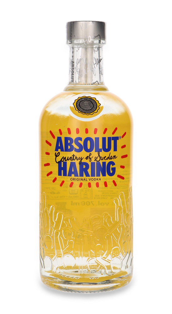 Wódka Absolut Haring Limited Edition / 40% / 0,7l