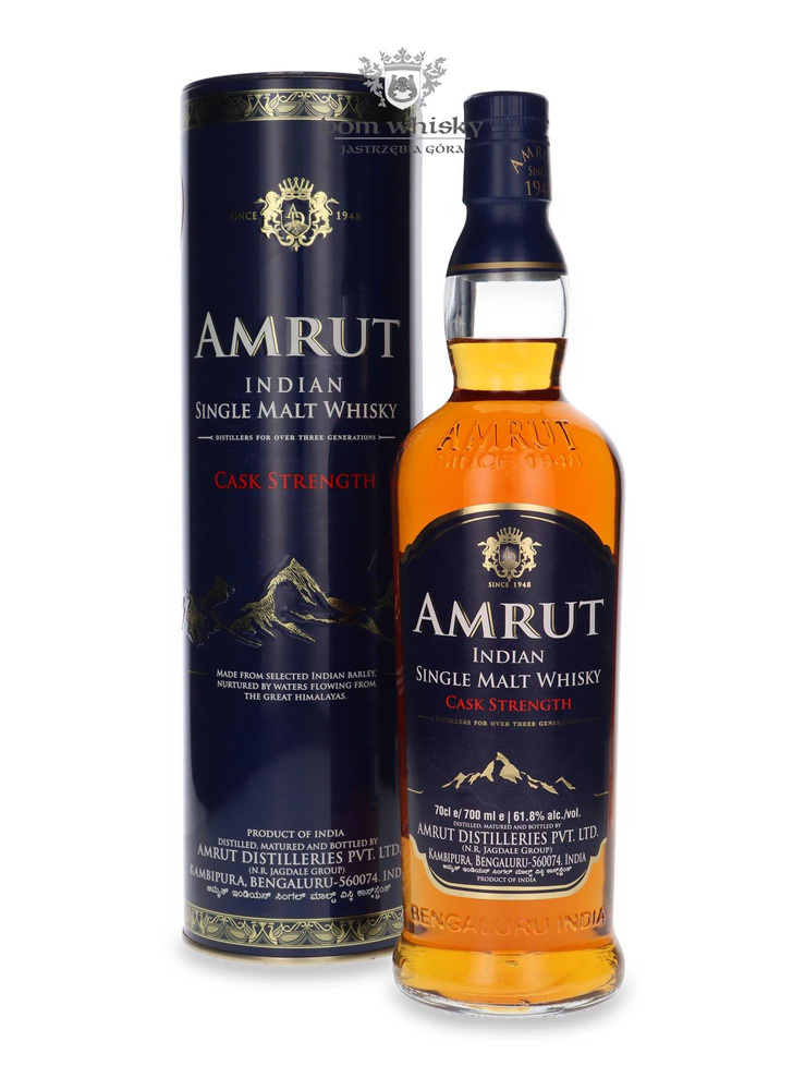 Amrut Cask Strength (Bottled 2022) / 61.8%/ 0.7l