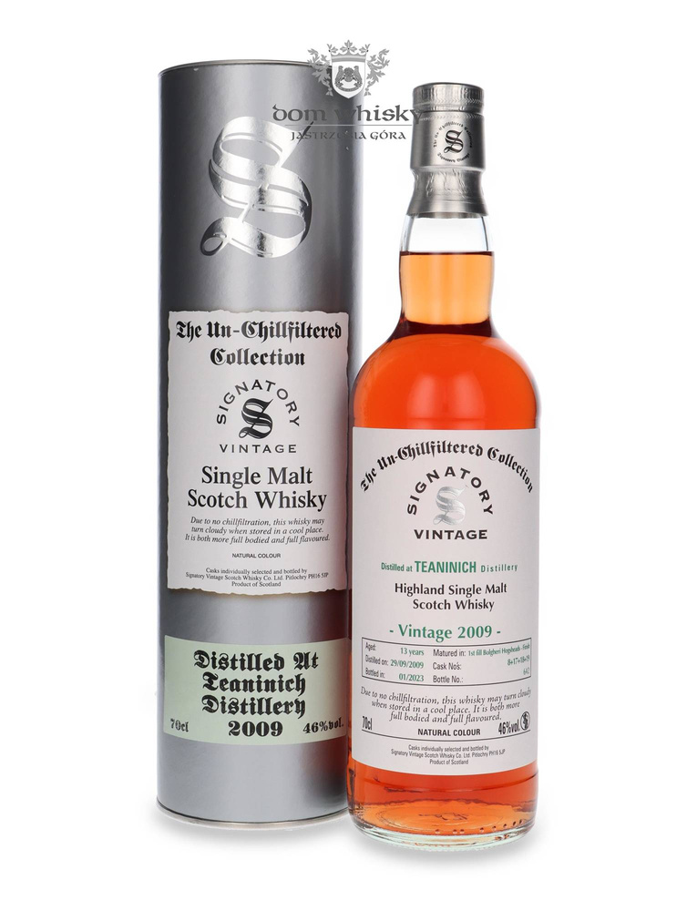 Teaninich 13-year-old (D.2009, B.2023) Signatory Vintage / 46% / 0.7l
