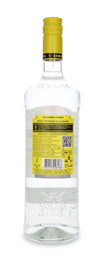 Bacardi Limon Rum / 27% / 1,0l