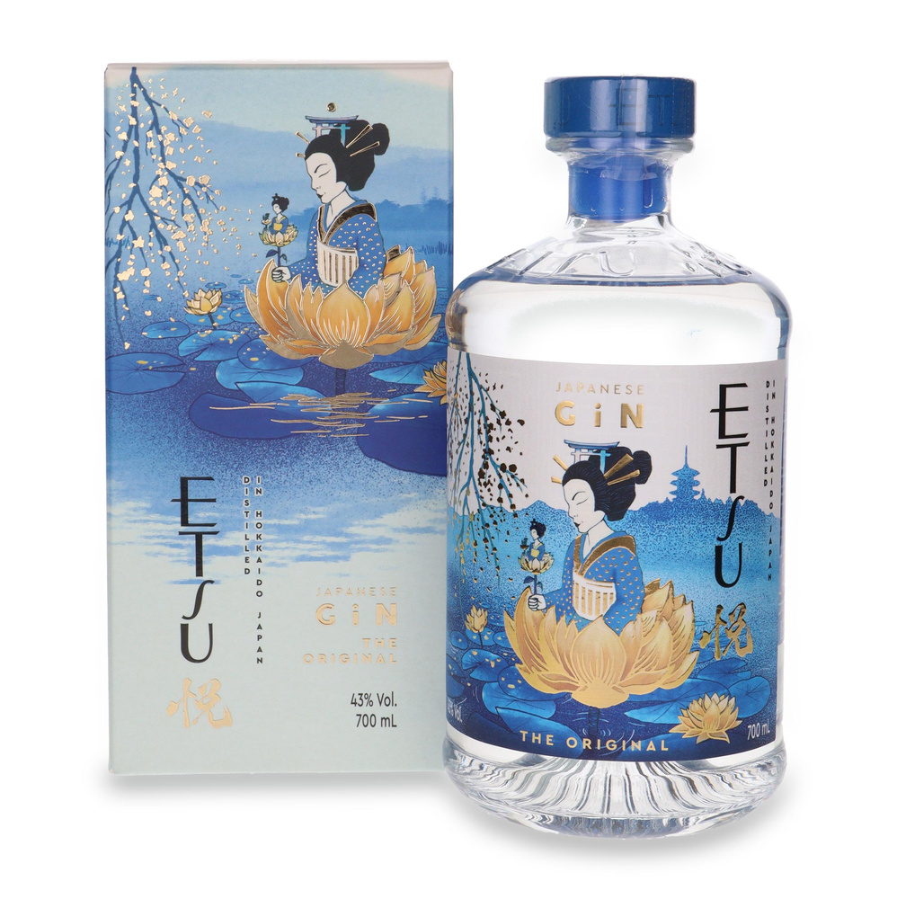 Etsu Handcrafted Japanese Gin / 43%/ 0.7l