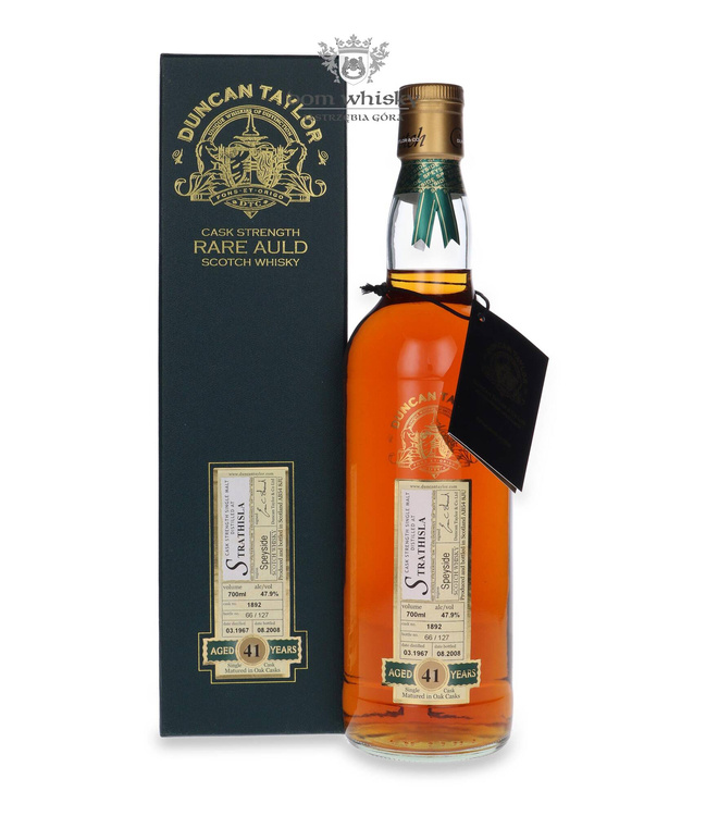 Strathisla 41-letni (D.1967, B.2008) Rare Auld, Duncan Taylor / 47,9%/ 0,7l