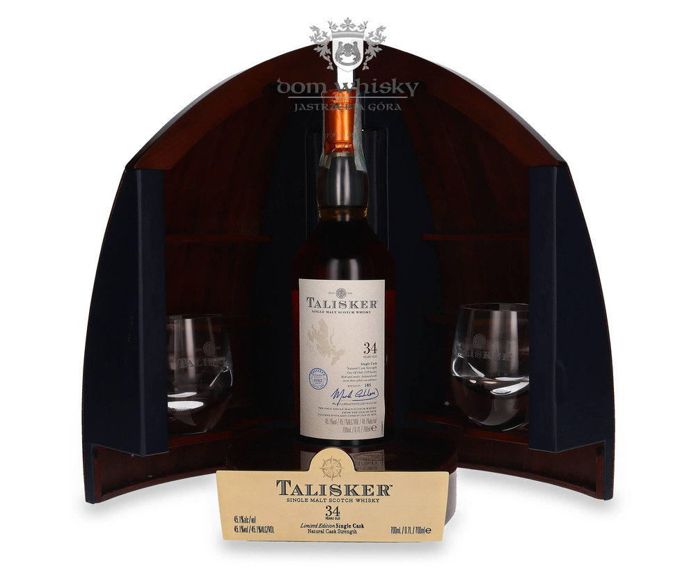 Talisker 34 years old (D.1975, B.2010) Single Cask / 45.1%/ 0.7l