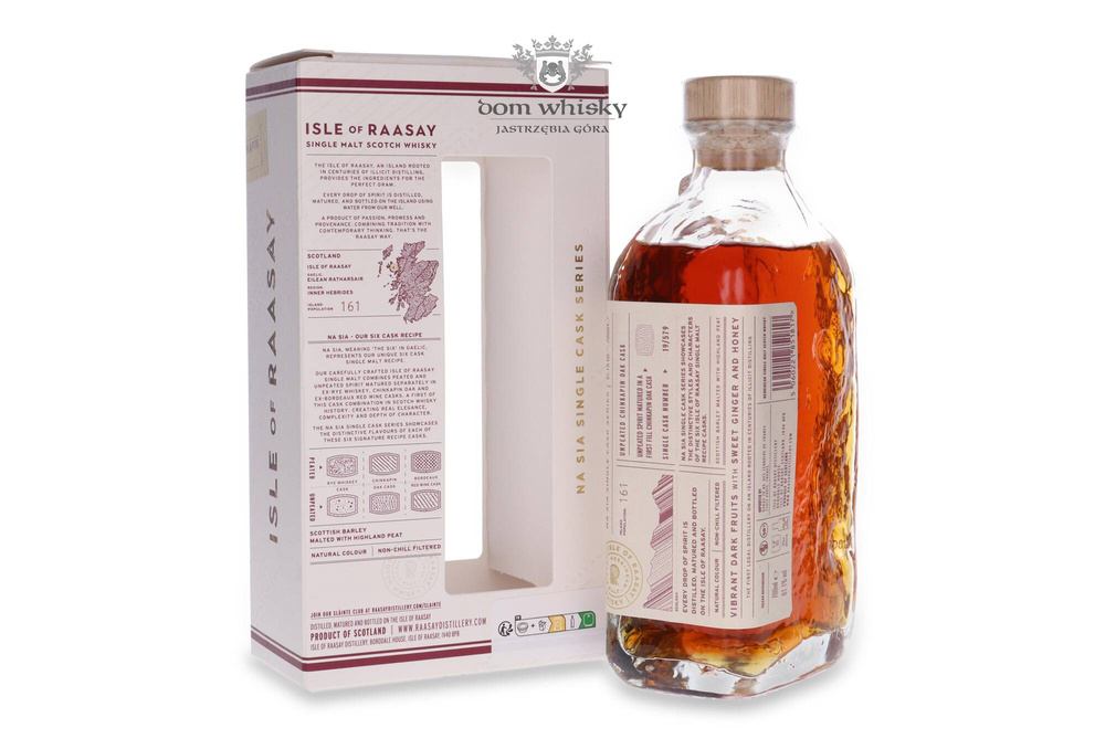 Isle of Raasay Unpeated Chinkapin Oak Cask / 61,1%/ 0,7	 