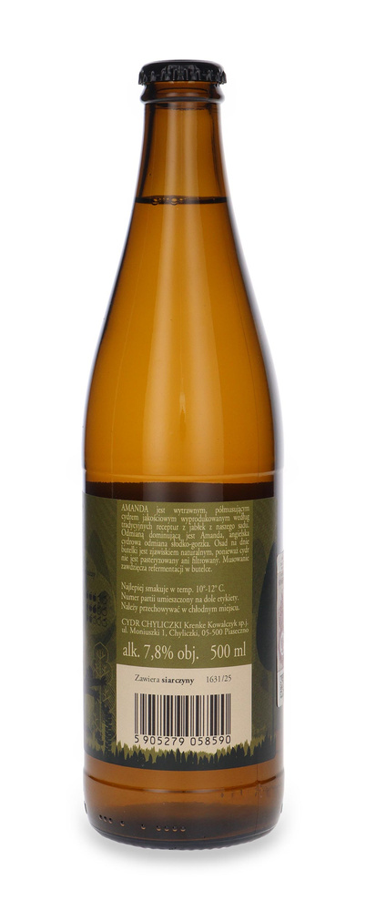 Cydr Chyliczki Amanda / 7,8% / 0,5l