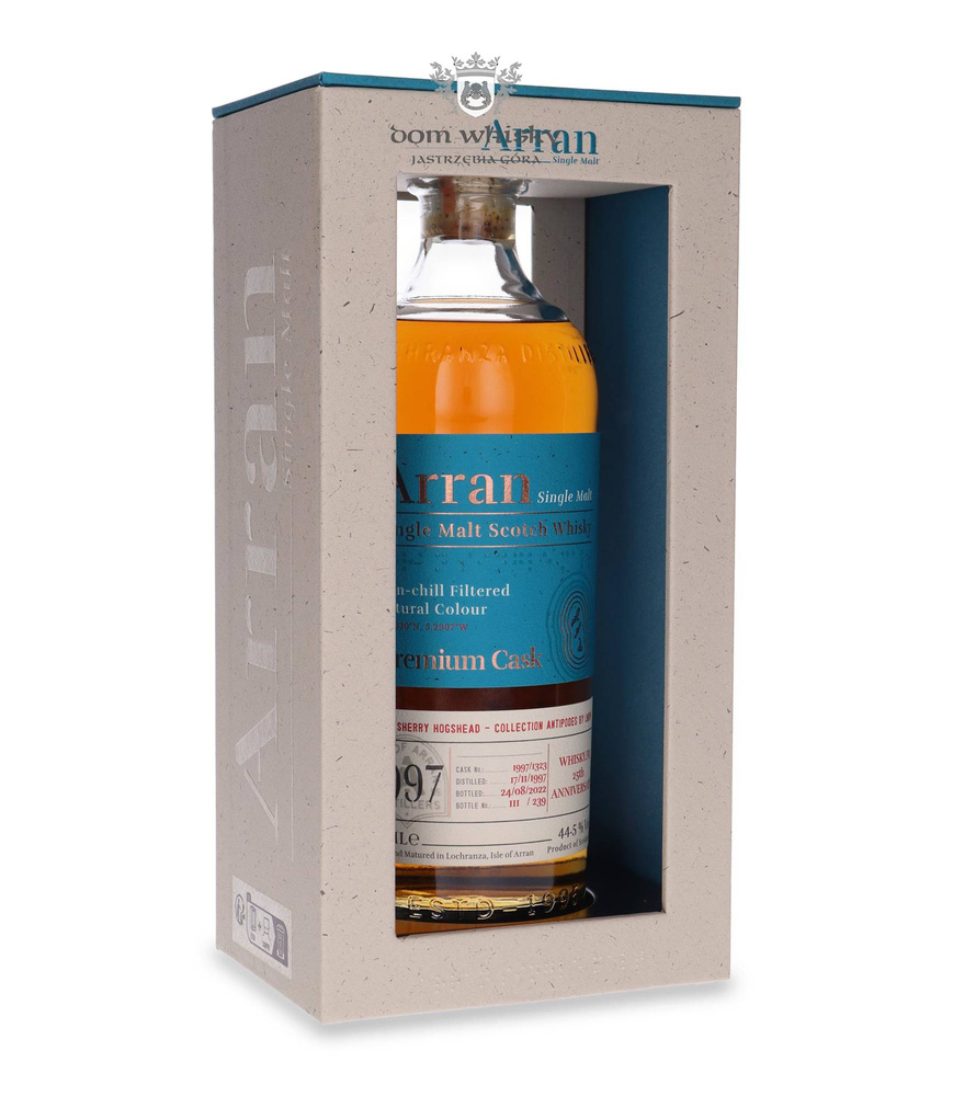 Arran 1997 (Bottled 2022) Premium Cask, Whisky.fr 25th Anniversary /50,1% / 0,7l	