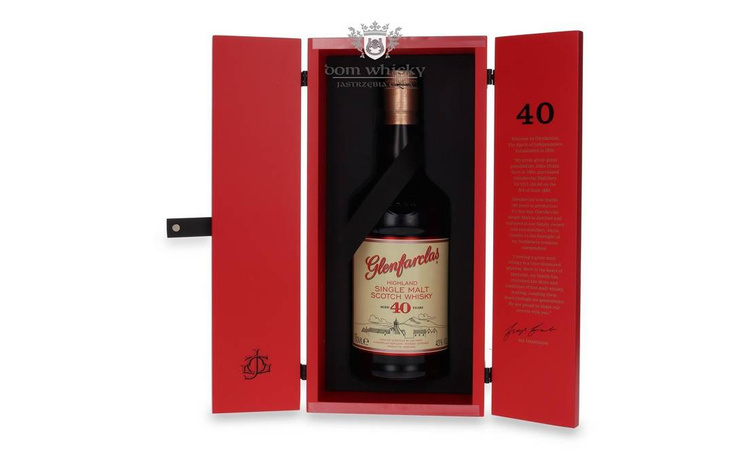 Glenfarclas 40-letni “Warehouse” Presentation Box /43%/ 0,7l    