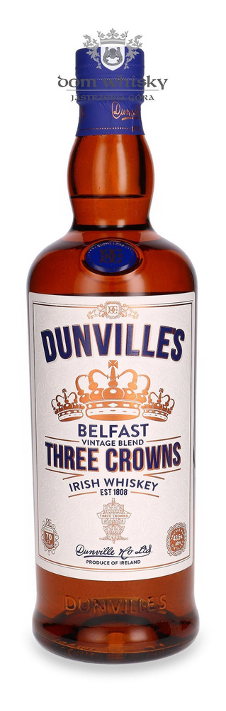 Dunville's Three Crowns Irish Whiskey / 43.5% / 0.7l