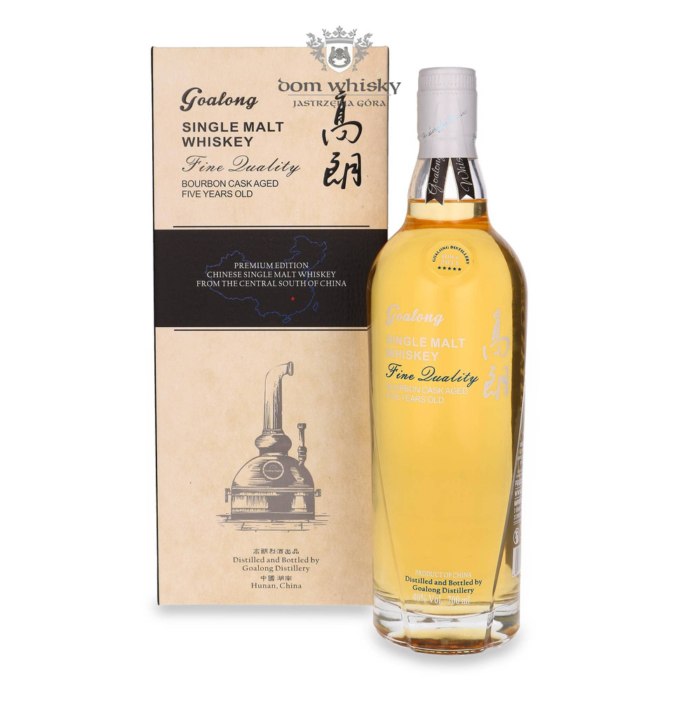 Goalong 5-year-old Chinese Single Malt Whiskey, Bourbon Cask / 40%/ 0.7l