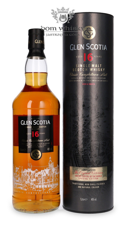 Glen Scotia 16-letnia Classic Malt / 46% / 1,0l