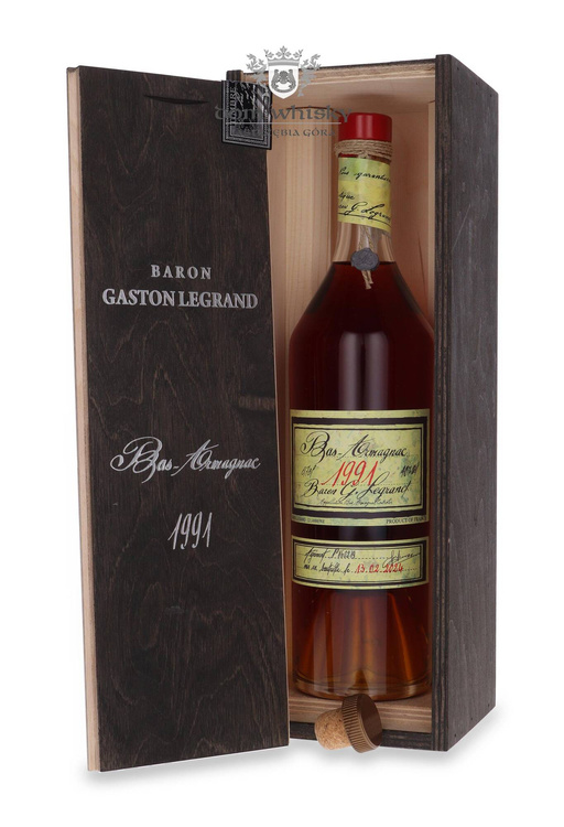 Armagnac Baron Gaston Legrand 1991 ( Bottled 2024) / 40% / 0,7l