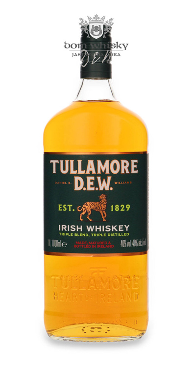 Tullamore Dew Irish Whiskey / 40% / 1,0l