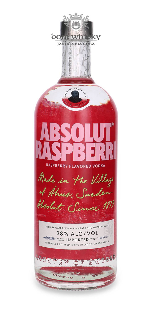 Absolut Raspberri Vodka / 38% / 1.0l