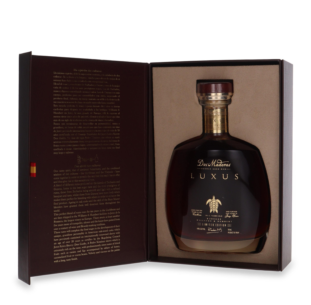 Dos Maderas Luxus Doble Crianza Anejo Rum / 40% / 0,7l