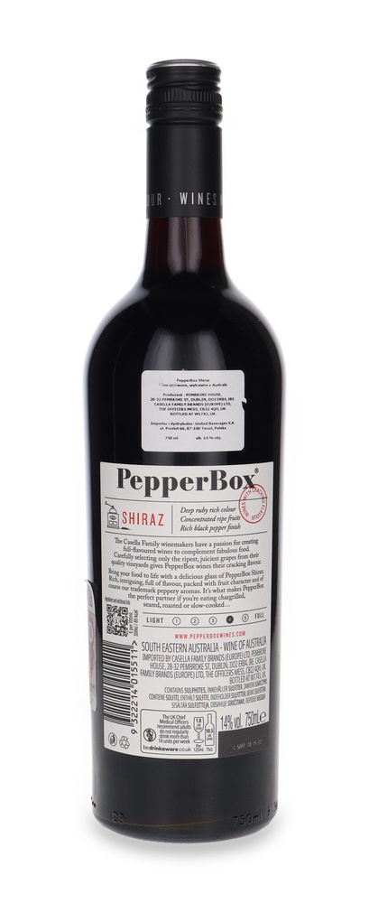 PepperBox Shiraz 2023 /14% / 0,75l