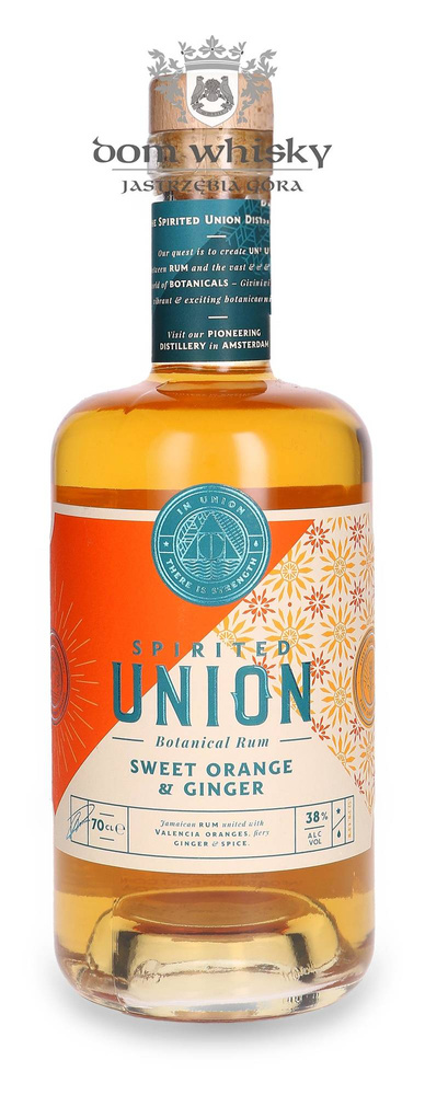 Rum Union Sweet Orange & Ginger Rum / 38% / 0,7l