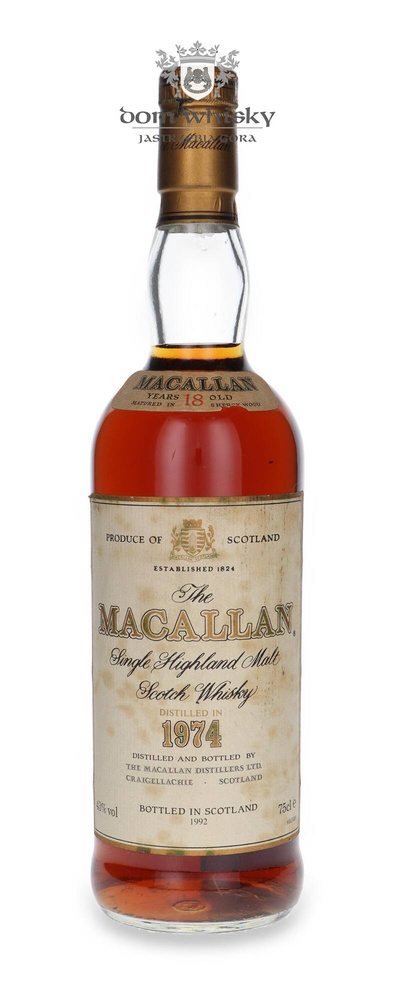 The Macallan 18 Year Old (D.1974, B.1992) / unpackaged /43%/0.75l