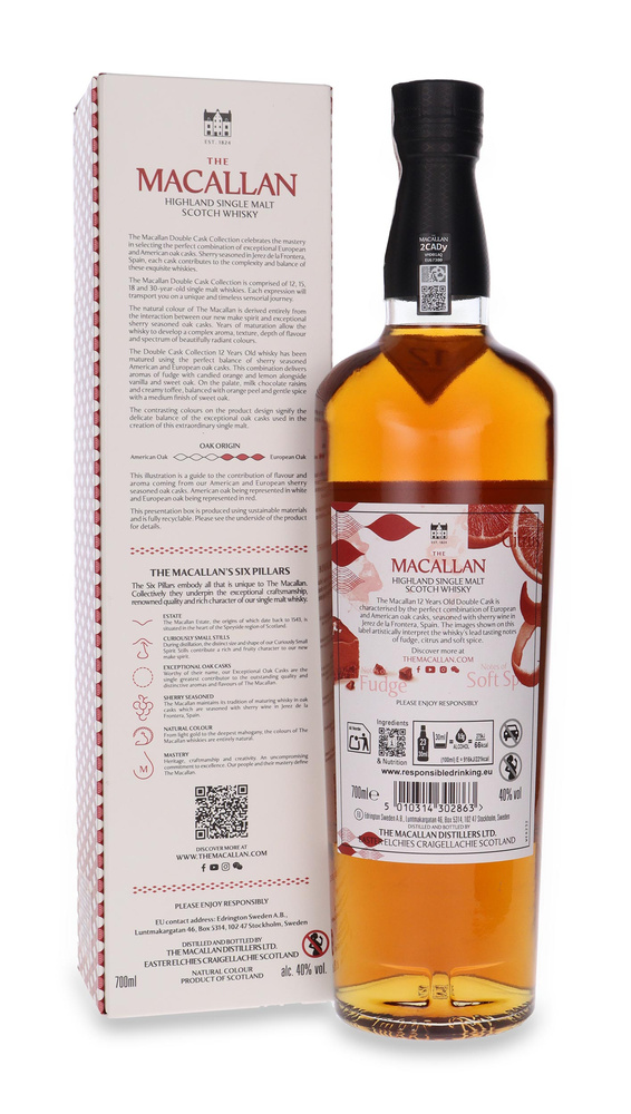 The Macallan 12-Year-Old Double Cask NEW / 40% / 0.7 L