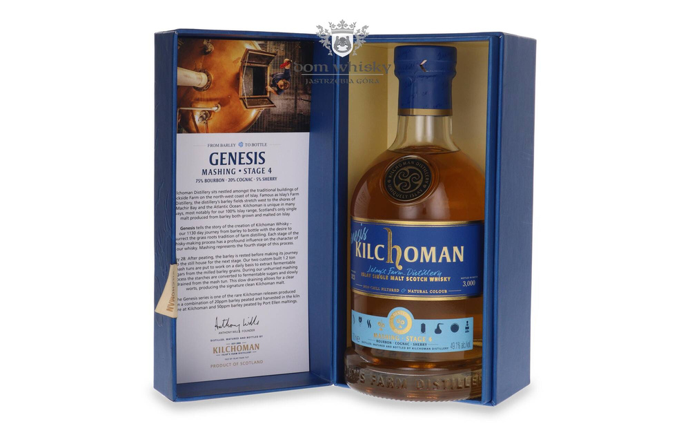 Kilchoman Genesis, Peating • Stage 4, Limited Edition / 49.1%/ 0.7l