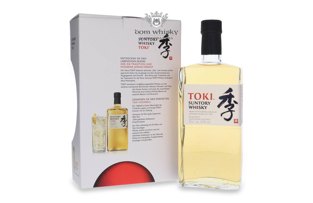 Suntory Whiskey Toki + glass / 43% / 0.7l