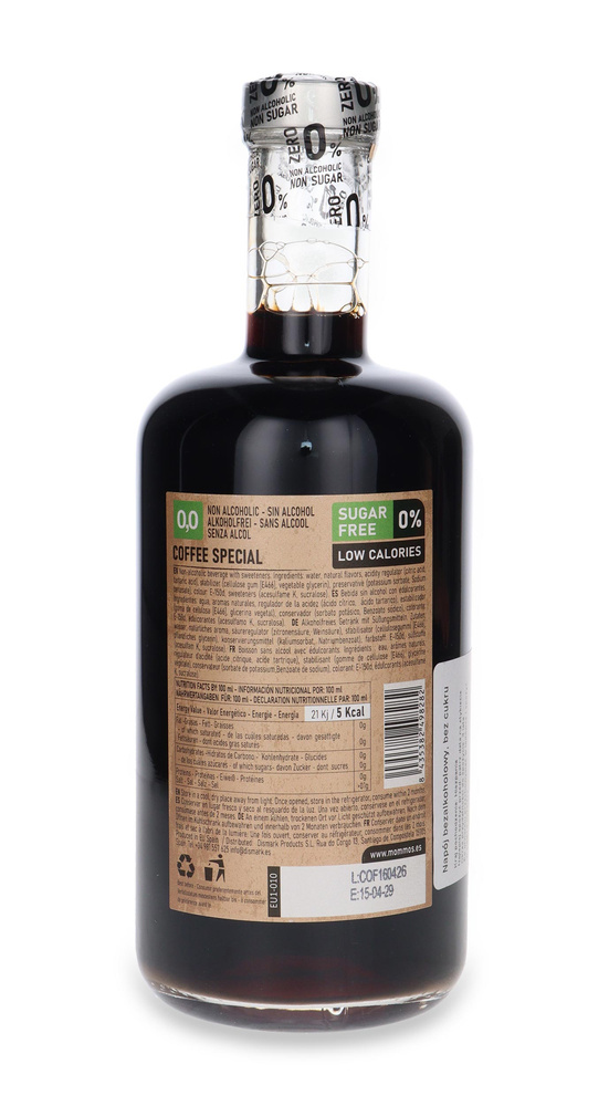 Mommos Coffee Special Non-Alcoholic Botanicals Spirit / 0.0% / 0.7 L