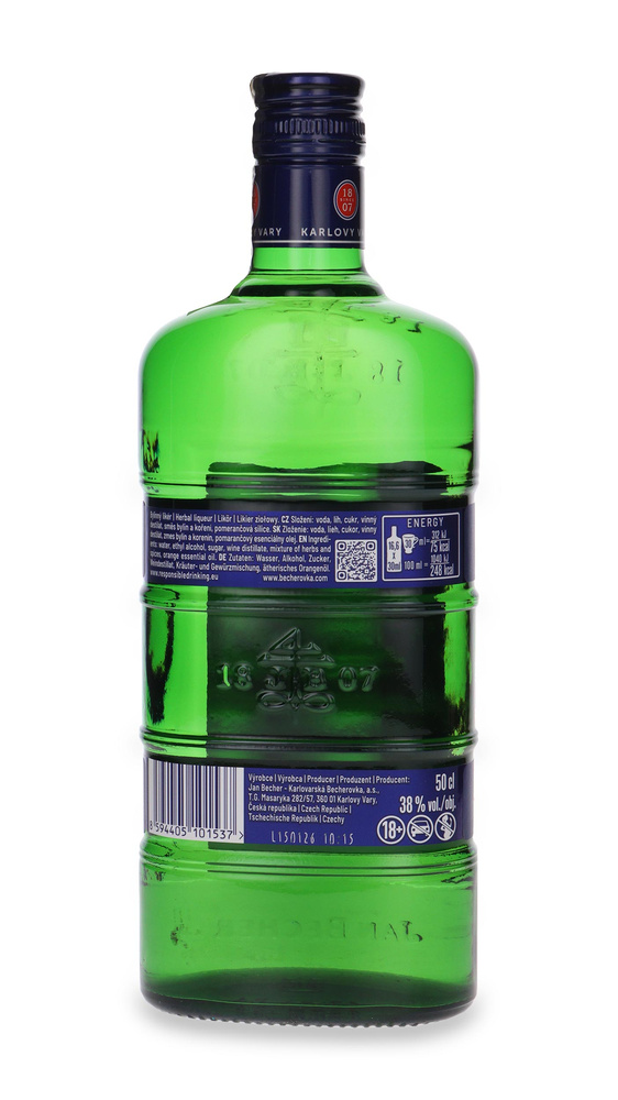 Becherovka Original (Czechy) / 38% / 0,5l