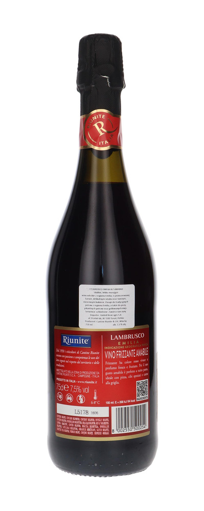 Riunite Lambrusco Emilia Red  / 7,5% / 0,75l