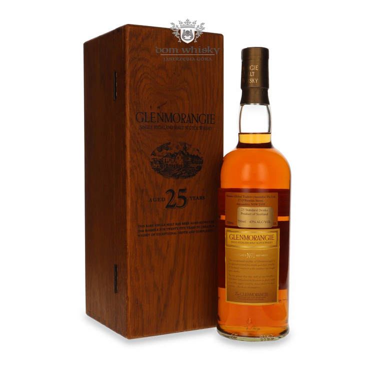 Glenmorangie 25-letni (Bottled late 1990s) / 43% / 0,75l