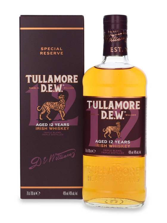 Tullamore Dew Special Reserve 12-letnia Blended Whiskey / 40%/ 0,7l		