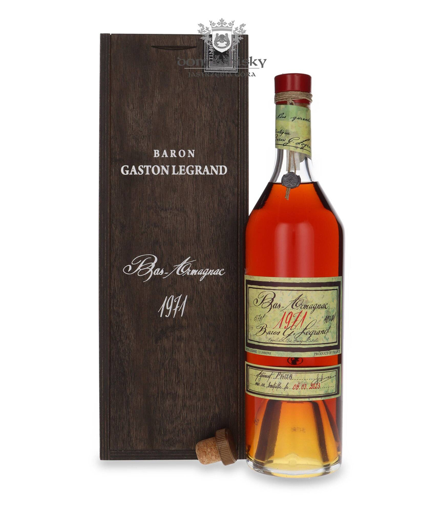 Armagnac Baron Gaston Legrand 1971 / 40% / 0,7l