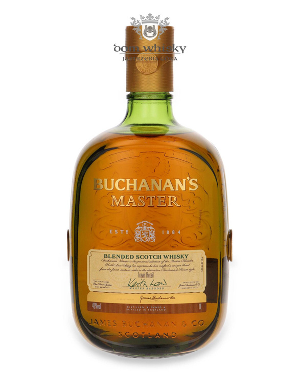 Buchanan's Master Blended Scotch Whisky / 40% / 1,0l