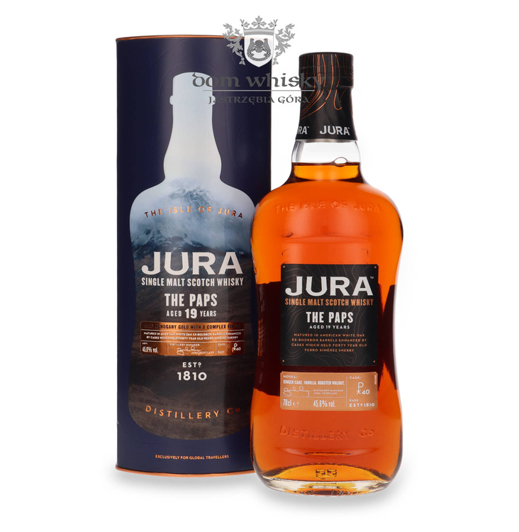 Jura The Paps 19-letni / 45,6%/ 0,7l