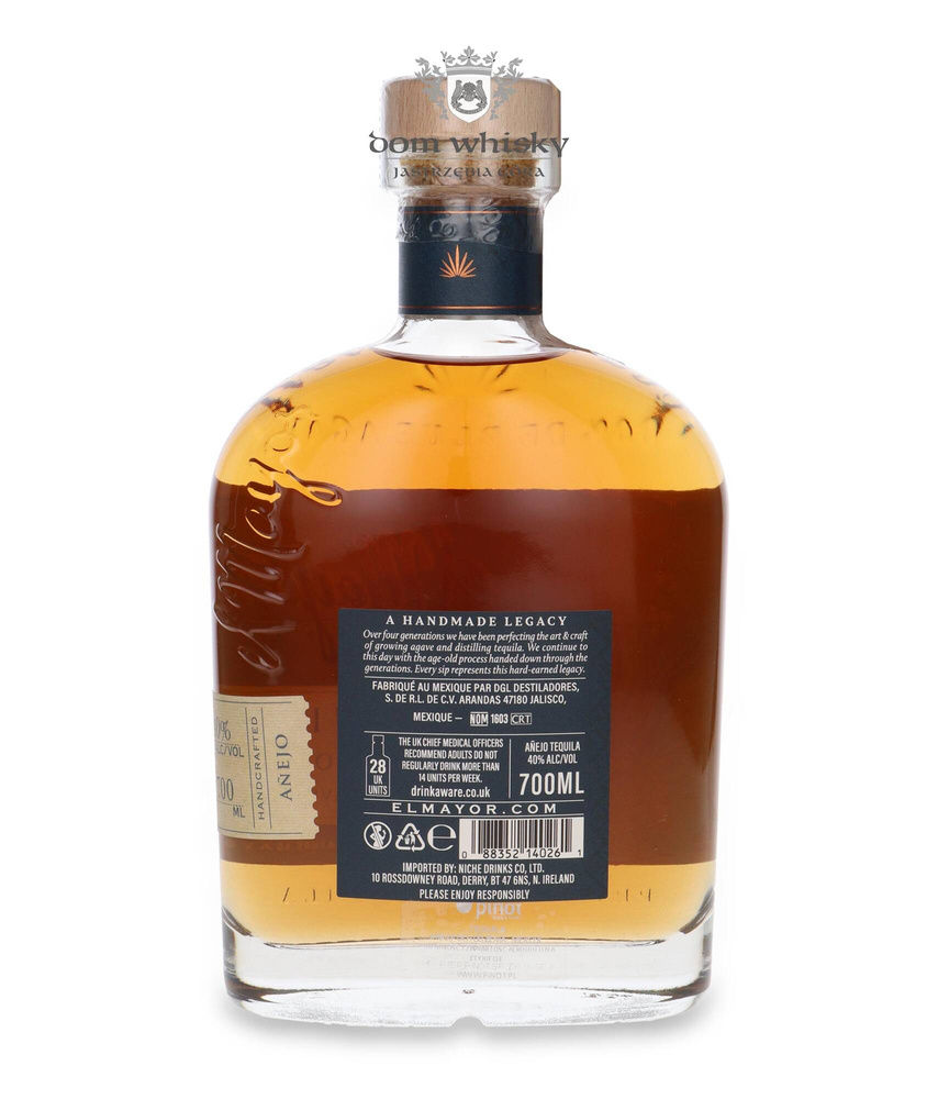 Tequila El Mayor Anejo 100% de Agave Azul / 40% / 0.7l