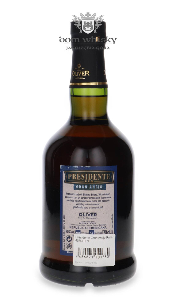 Presidente Marti Gran Anejo Rum / 40% / 0.7l