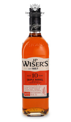 JP Wiser's 10-year-old Triple Barrel Canadian Whiskey / 40% / 0.7l
