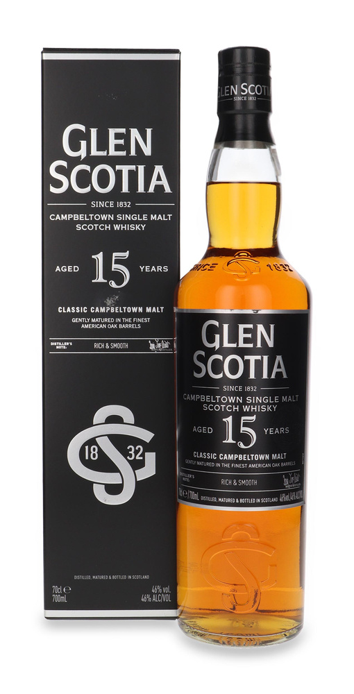 Glen Scotia 15-letnia (2022 Release) /46%/ 0,7l