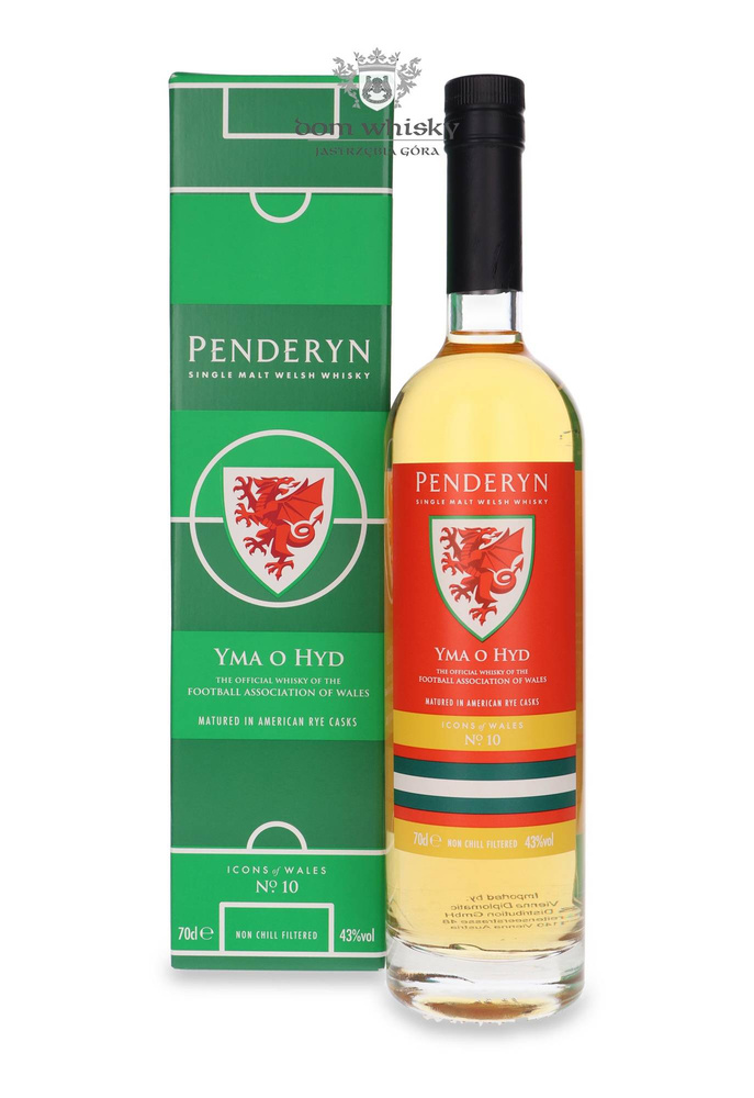 Penderyn Yma O Hydn, Icon of Wales # 10/50 / 43%/ 0.7l