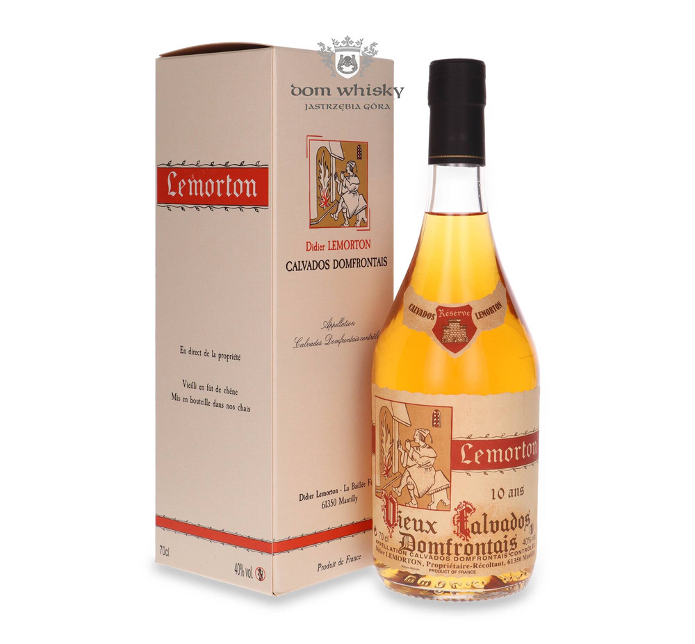 Calvados Lemorton 10-letni Vieux Calvados / 40% / 0,7l