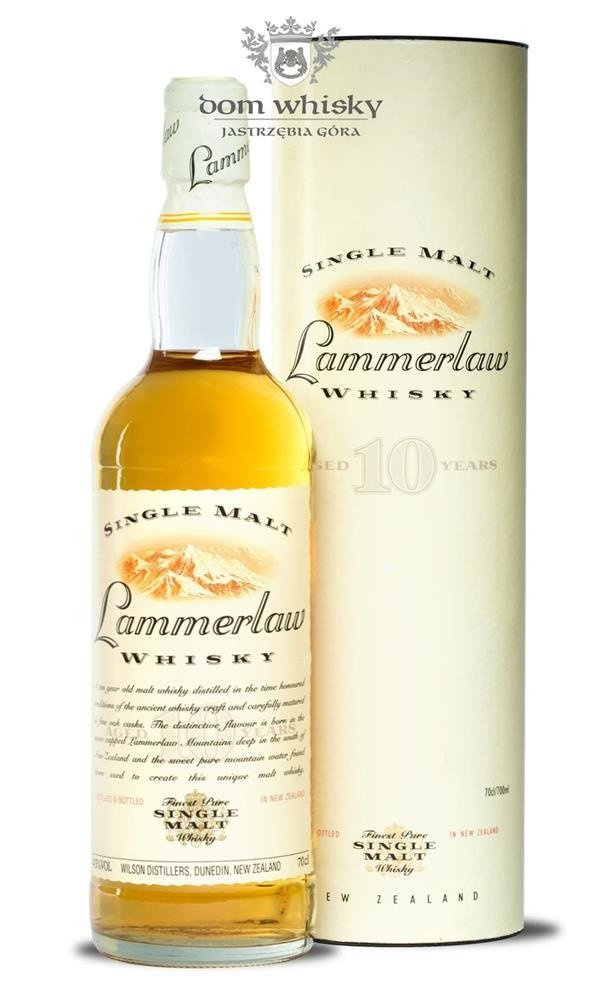 Lammerlaw 10 letni / New Zealand / 43% / 0,7l