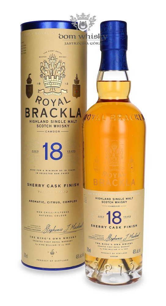 Royal Brackla 18 years old / 46% / 0.7l