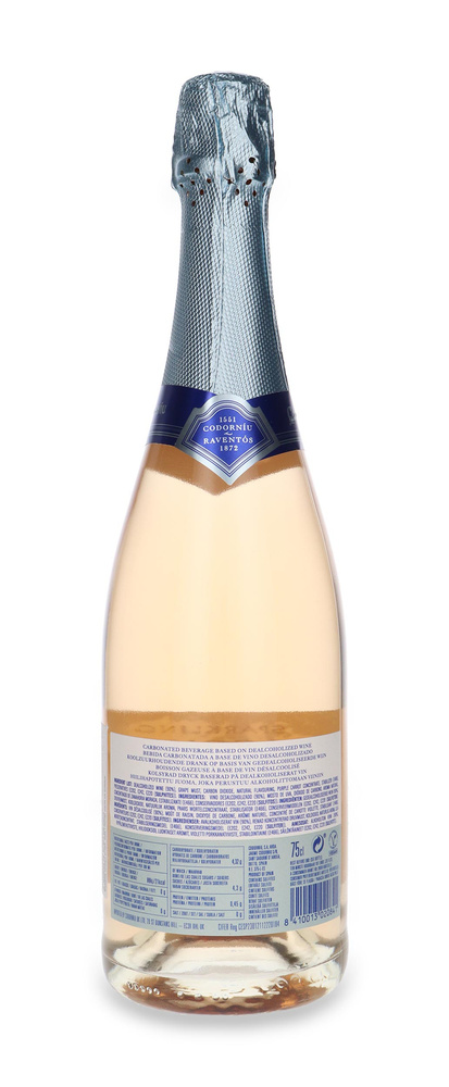 Codorniu Zero Rose / Alcohol Free / 0.75l