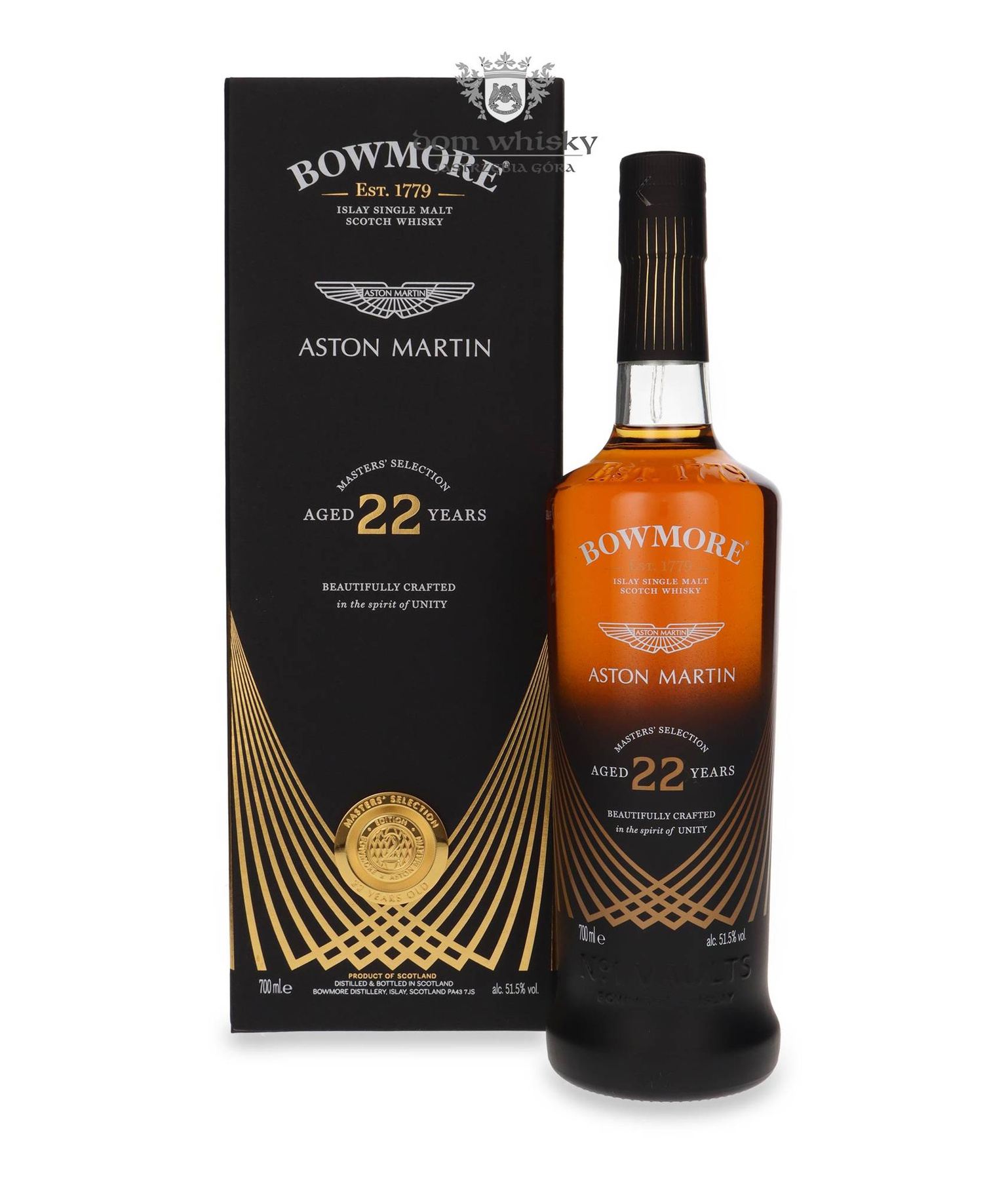 Bowmore 22-letni Aston Martin Master's Selection 51,5% 0,7l