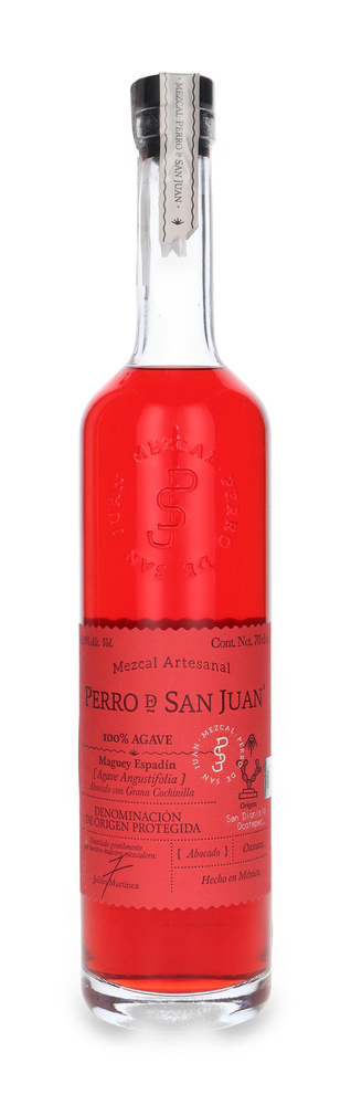 Mezcal Perro D San Juan Grana Cochinilla Red / 42,3% / 0,7l