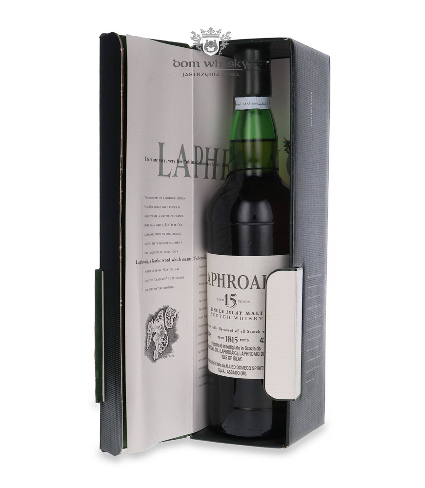 Laphroaig 15-year-old (Bottled 1990s/2000s) Allied Domecq Board 2000 / 43% / 0.7l