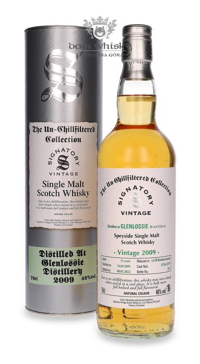 Glenlossie 12-letni (D.2009, B.2022) Signatory Vintage / 46% / 0,7l