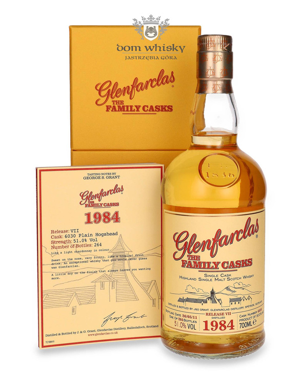 Glenfarclas The Family Casks 1984 (Bottled 2011) / 51% / 0,7l