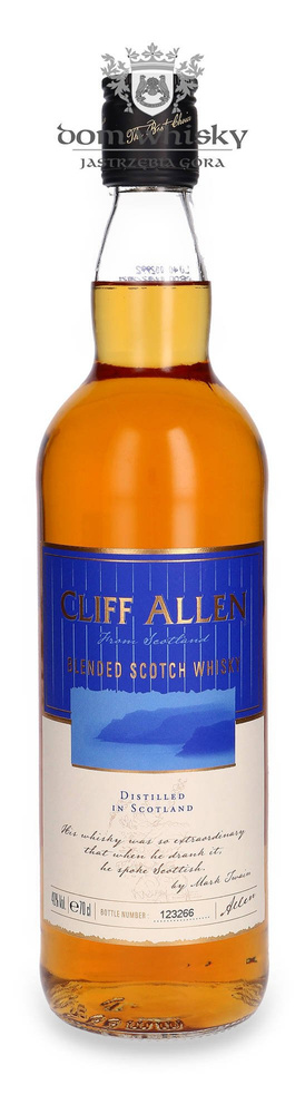 Cliff Allen Blended Scotch Whiskey / 40% / 0.7l