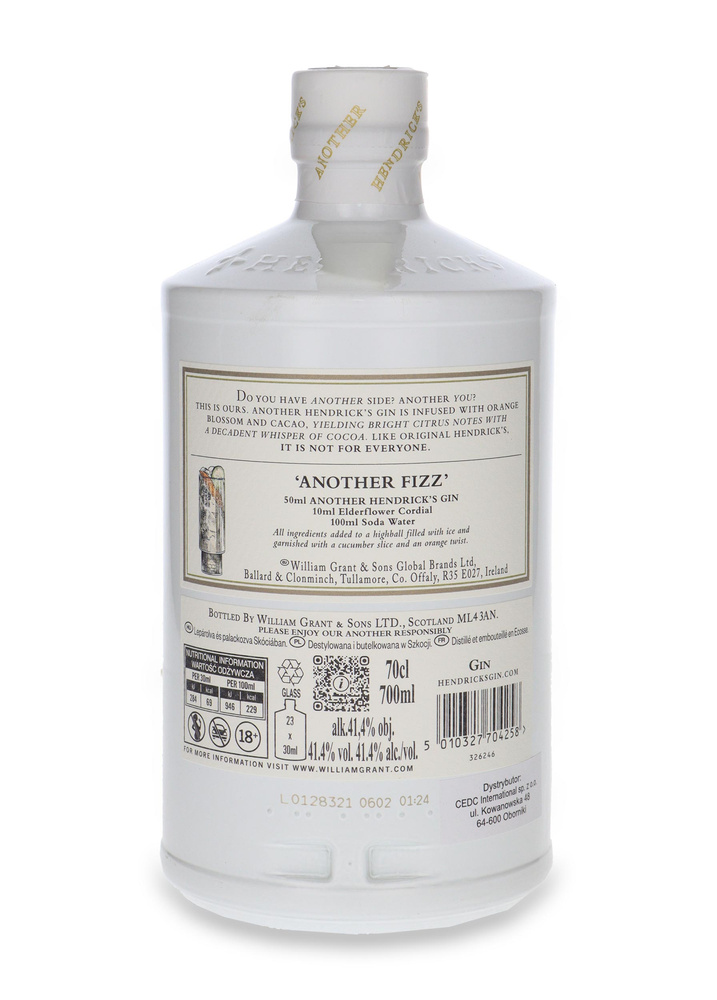 Hendrick's Another Gin / 41,4% / 0,7l