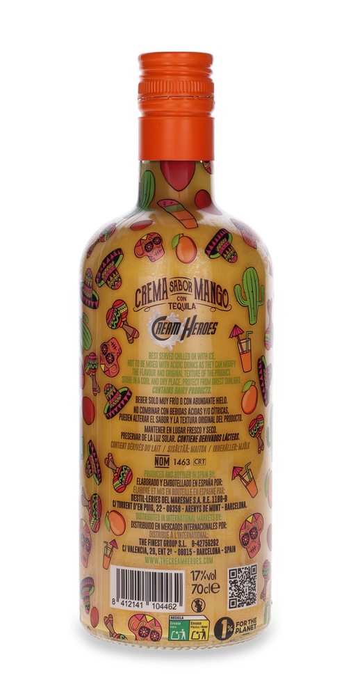 Licor Crema De Mango Con Tequila / 17% / 0,7l